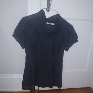 Mikarose dark gray top